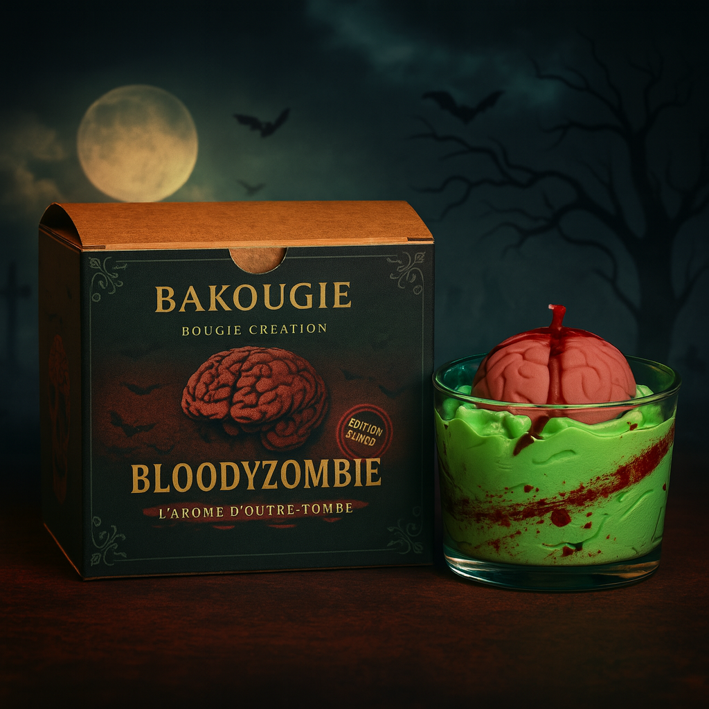 Bougie parfumée pomme d’amour | Bloodyzombie
