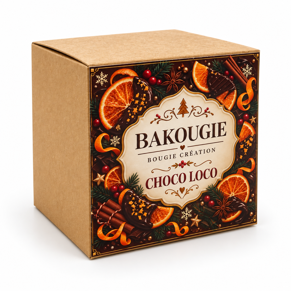 Bougie parfumée Orangette | Choco loco