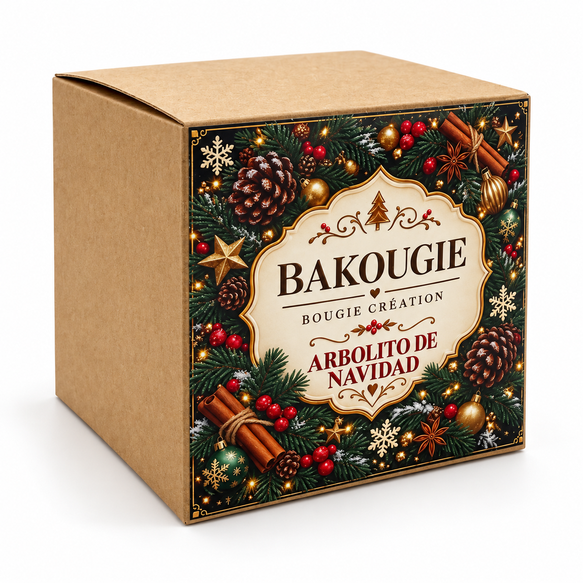 Bougie parfumée sapin | Arbolito de Navidad