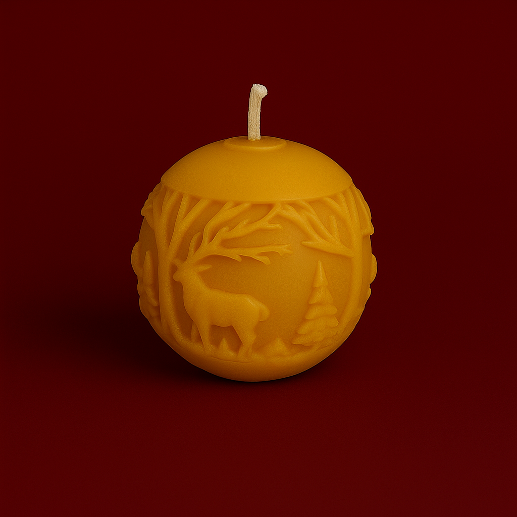 Vela Naranja | Bola de Navidad