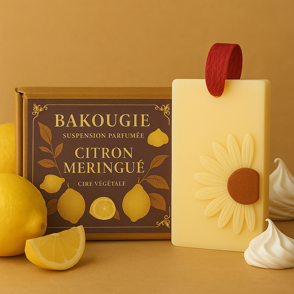 Suspension de cire parfumée | Citron meringué