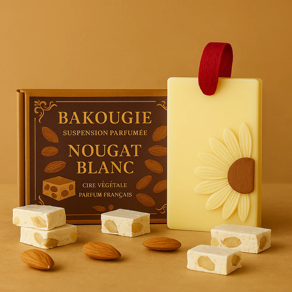 Suspension de cire parfumée | Nougat blanc