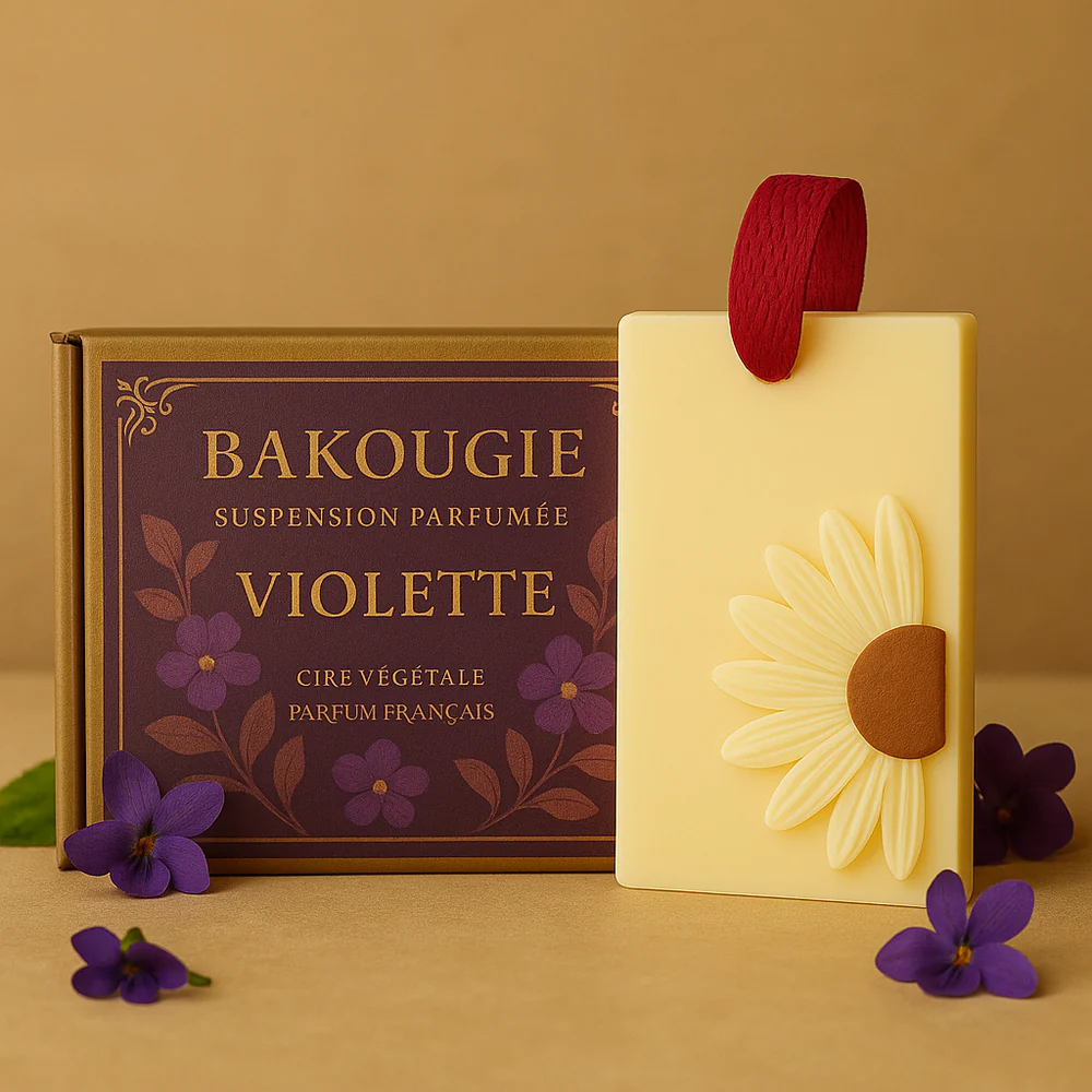 Suspension de cire parfumée | Violette