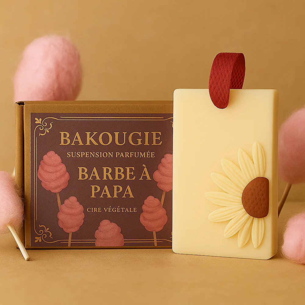 Suspension de cire parfumée | barbe à papa
