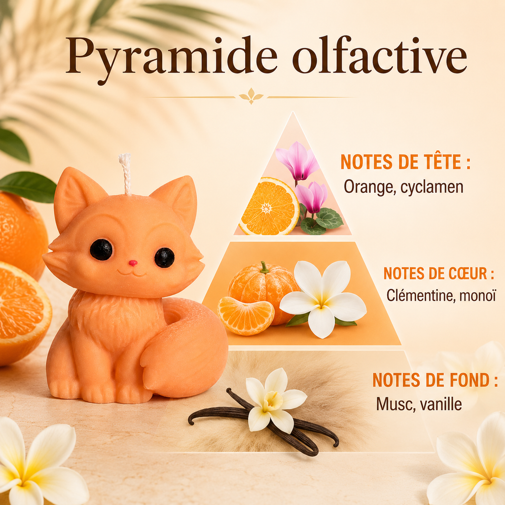 Bougie parfumée Clémentine monoï Foxy Bakougie — vue complémentaire 4