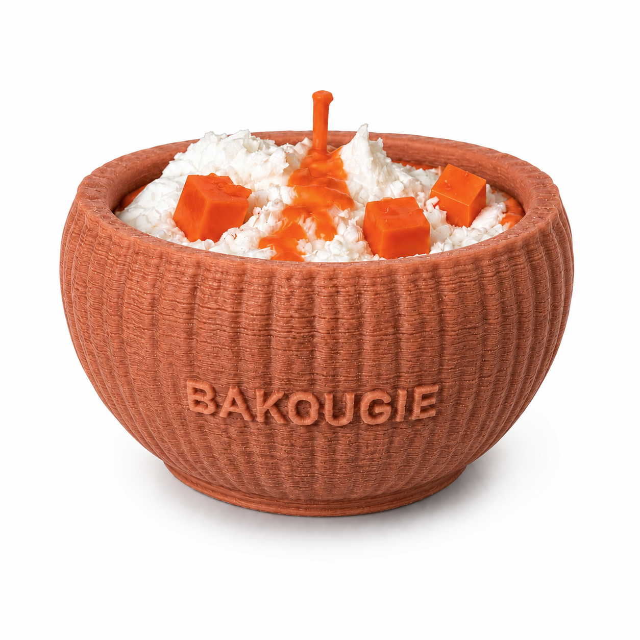 Bougie parfumée coco & papaye « Coco loco » de Bakougie, vue principale