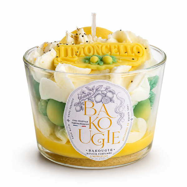 Bougie parfumée Limoncello « Bakcello » de Bakougie, vue principale