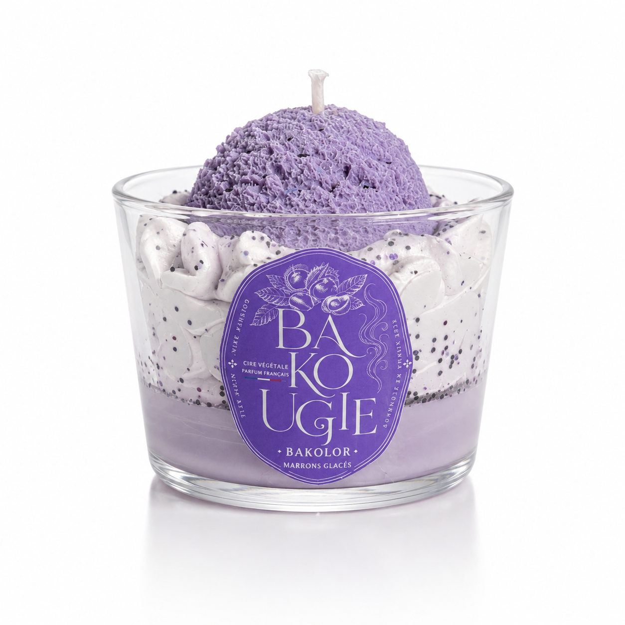 Bougie parfumée marrons glacés « Bakolor » de Bakougie, vue principale