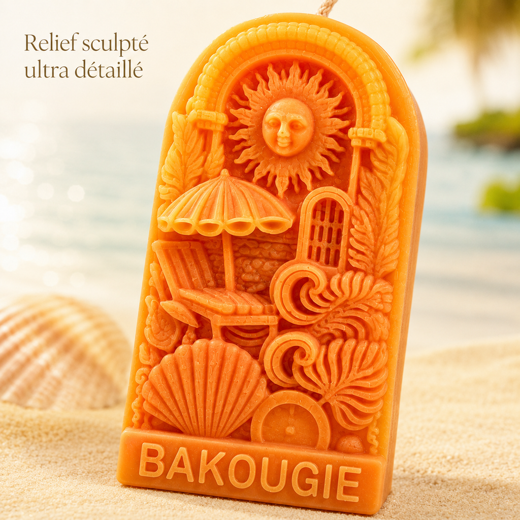 Bougie parfumée Monoï des Îles Solecito des Îles Bakougie — vue complémentaire 4