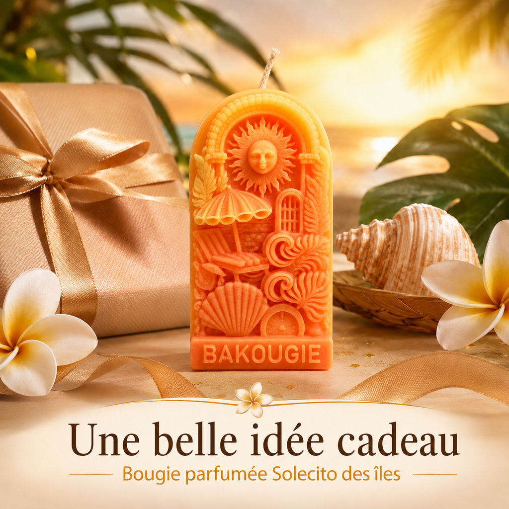 Bougie parfumée Monoï des Îles Solecito des Îles Bakougie — vue complémentaire 5