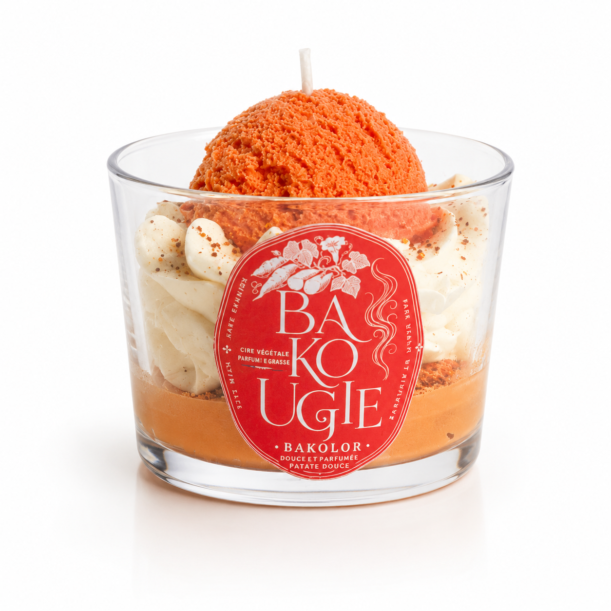 Bougie parfumée patate douce « Bakolor » de Bakougie, vue principale