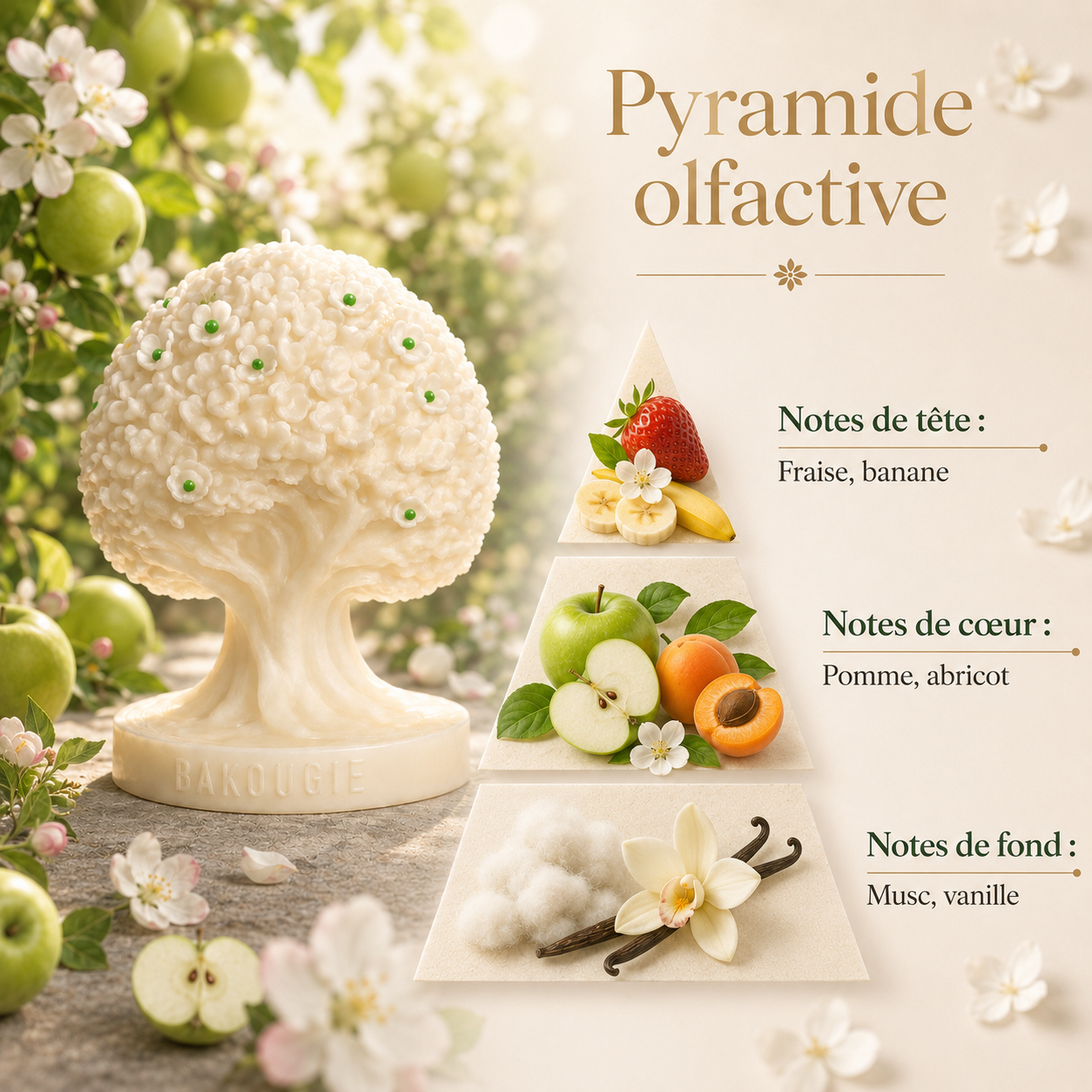 Bougie parfumée Pomme verte Arbre de vie Bakougie — vue complémentaire 4