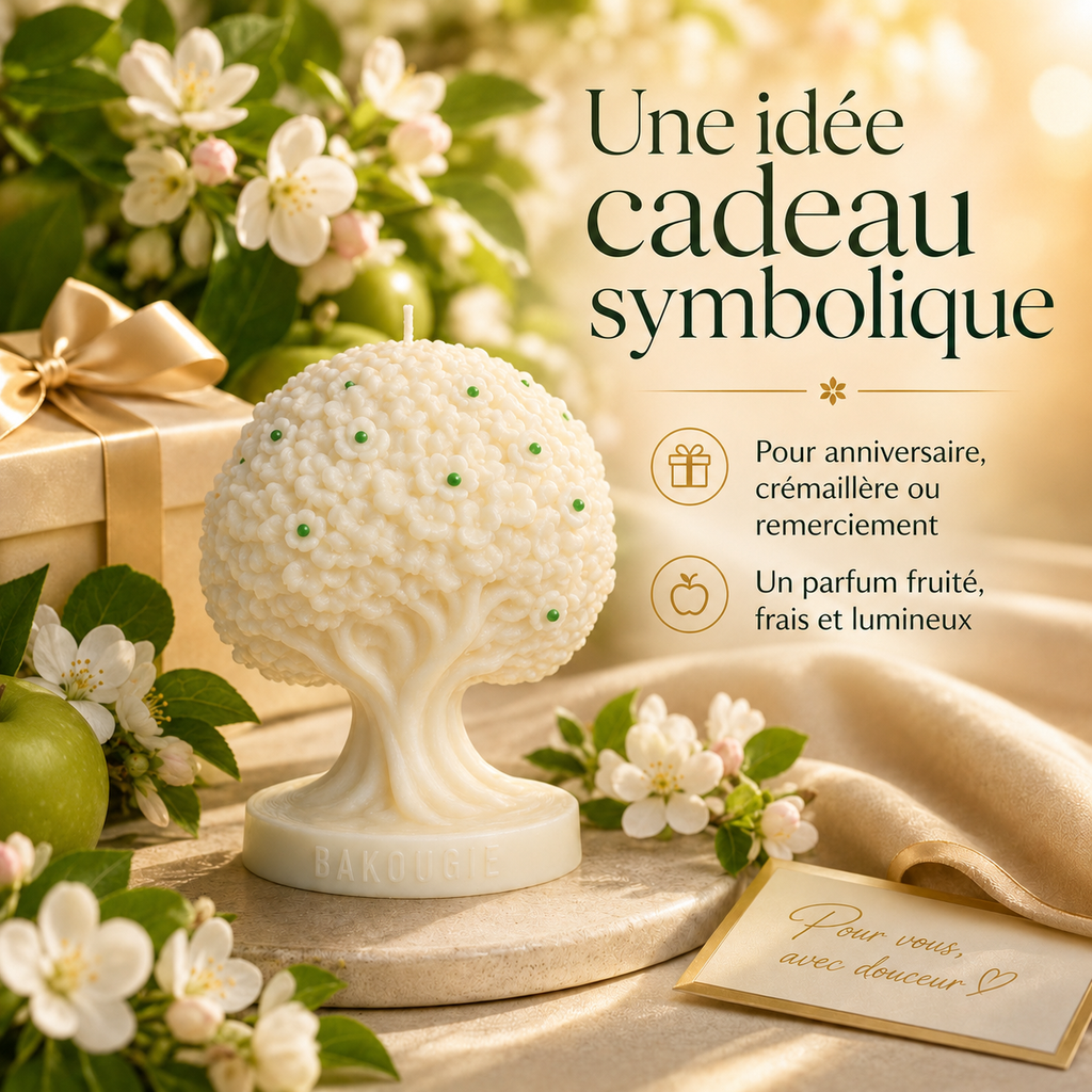 Bougie parfumée Pomme verte Arbre de vie Bakougie — vue complémentaire 8