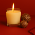 Bougie parfumée Rocher praliné Classique Bakougie