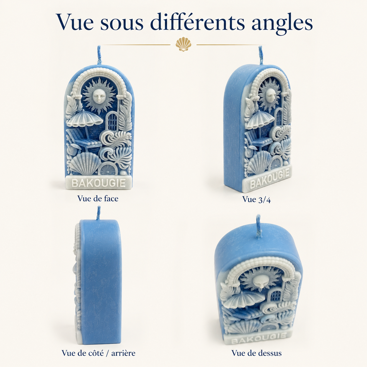 Bougie parfumée Soleil d’Azur Solecito d’Azur Bakougie — vue complémentaire 5