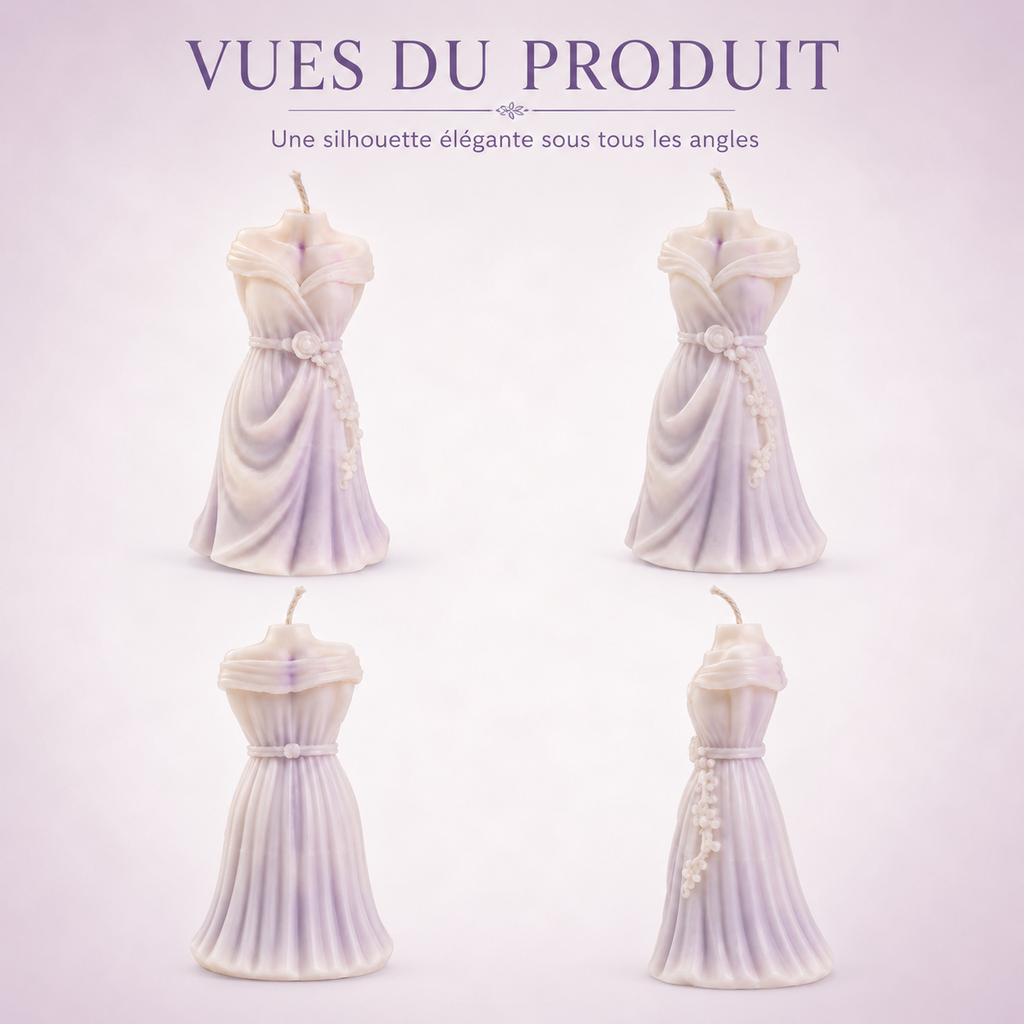 Bougie parfumée Violette Monica Bakougie — vue complémentaire 8