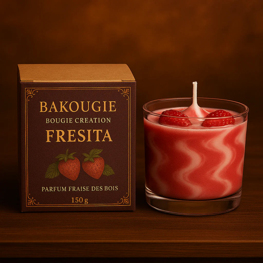 bougie parfumée fraises des bois