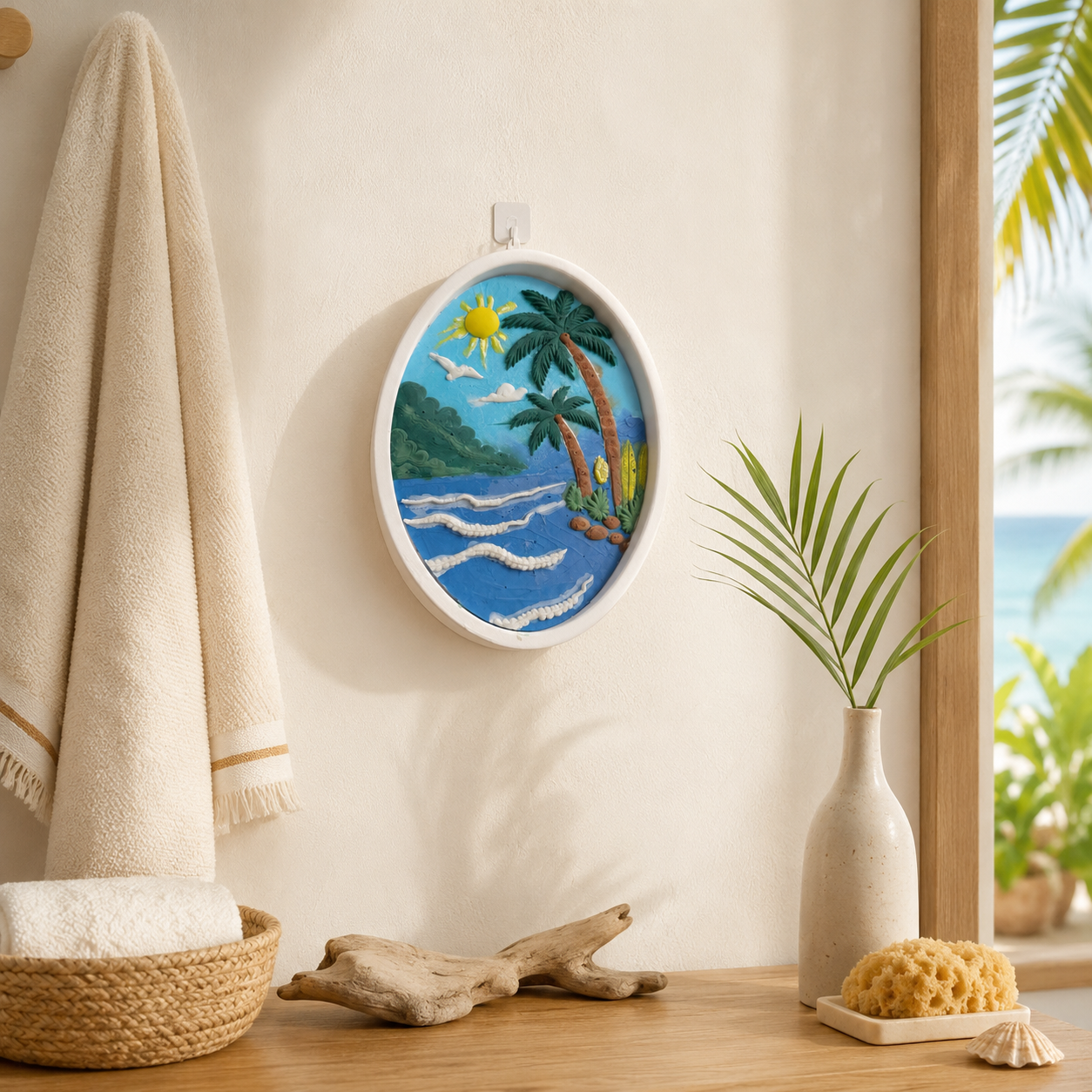 Cadre de cire parfumée Vacaciones au parfum Soleil d’Azur Bakougie — vue complémentaire 2