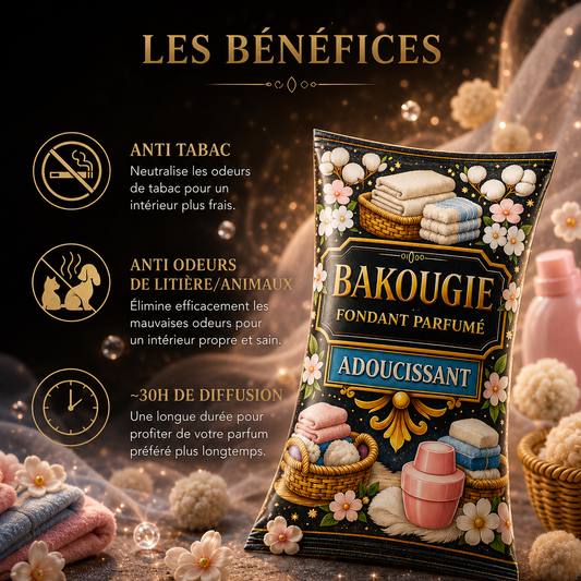 Fondant parfumé Adoucissant Bakonette Bakougie — vue complémentaire 2
