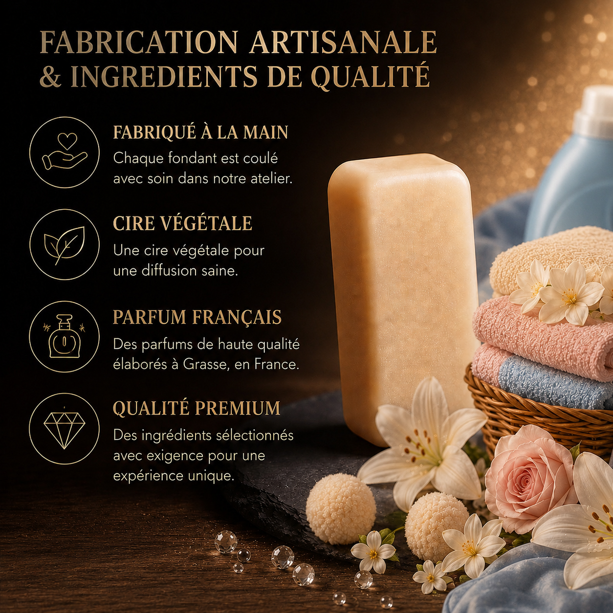 Fondant parfumé Adoucissant Bakonette Bakougie — vue complémentaire 4