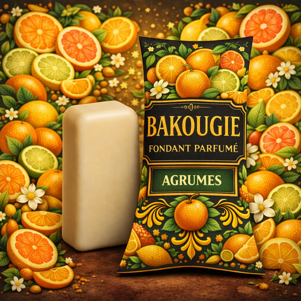 Fondant parfumé Agrumes Bakonette Bakougie