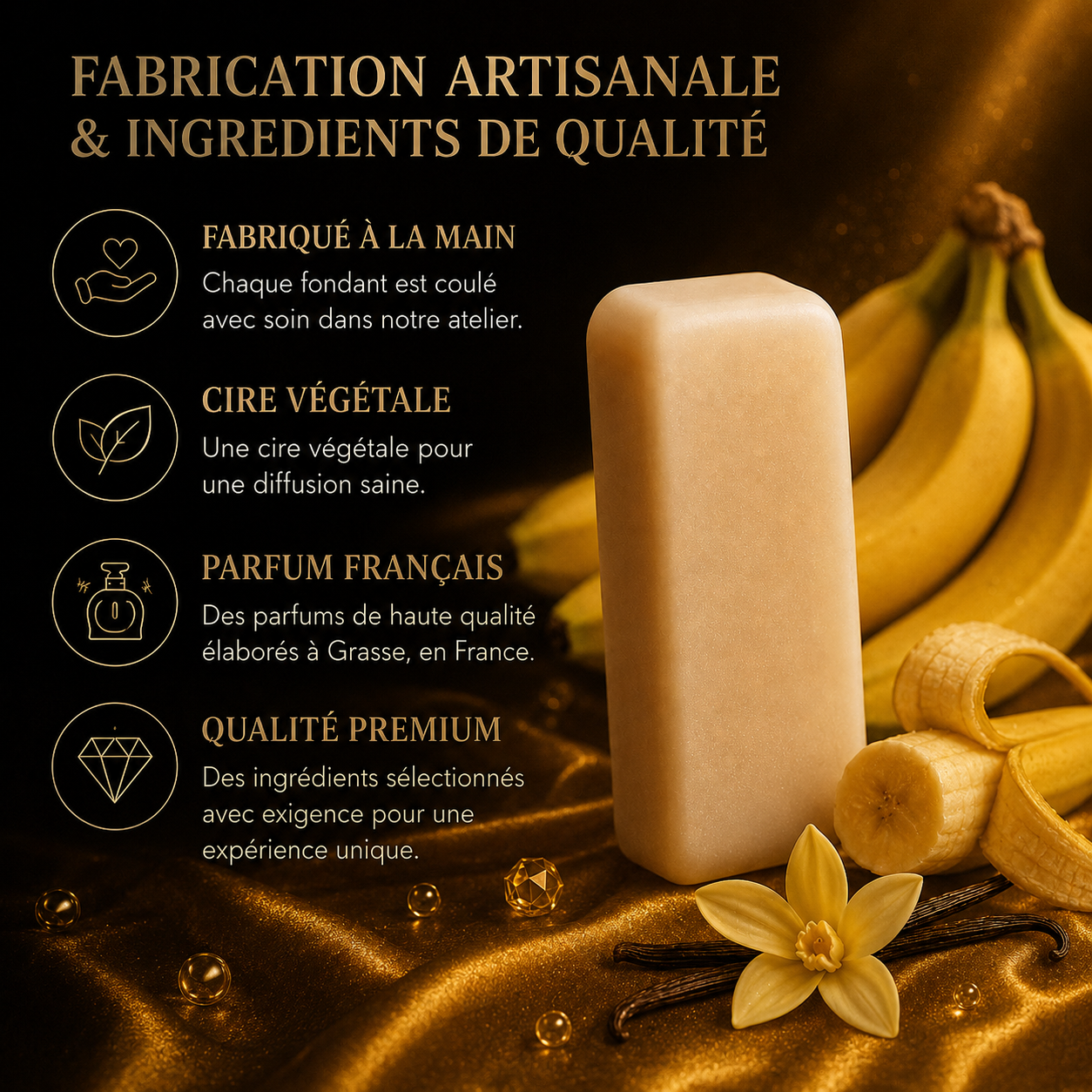 Fondant parfumé Banane Bakonette Bakougie — vue complémentaire 4