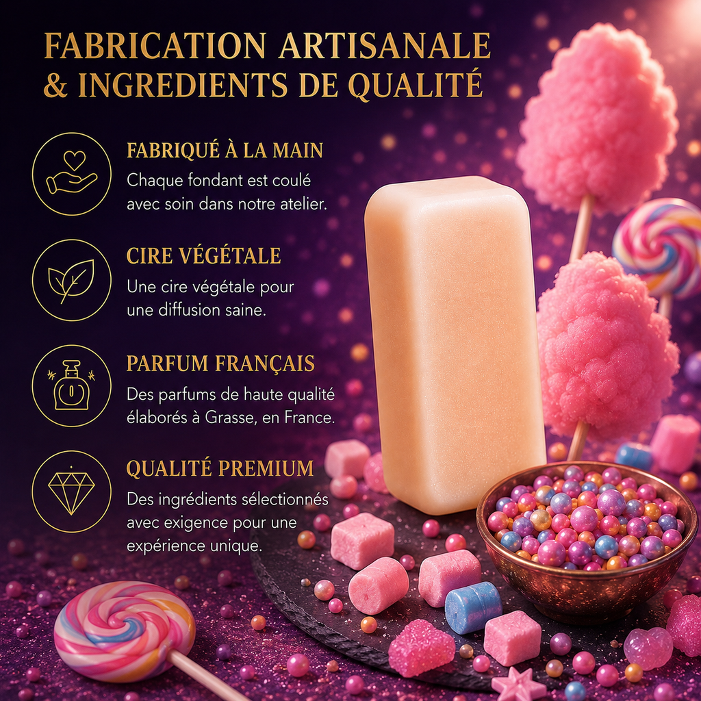 Fondant parfumé Barbe à papa Bakonette Bakougie — vue complémentaire 4