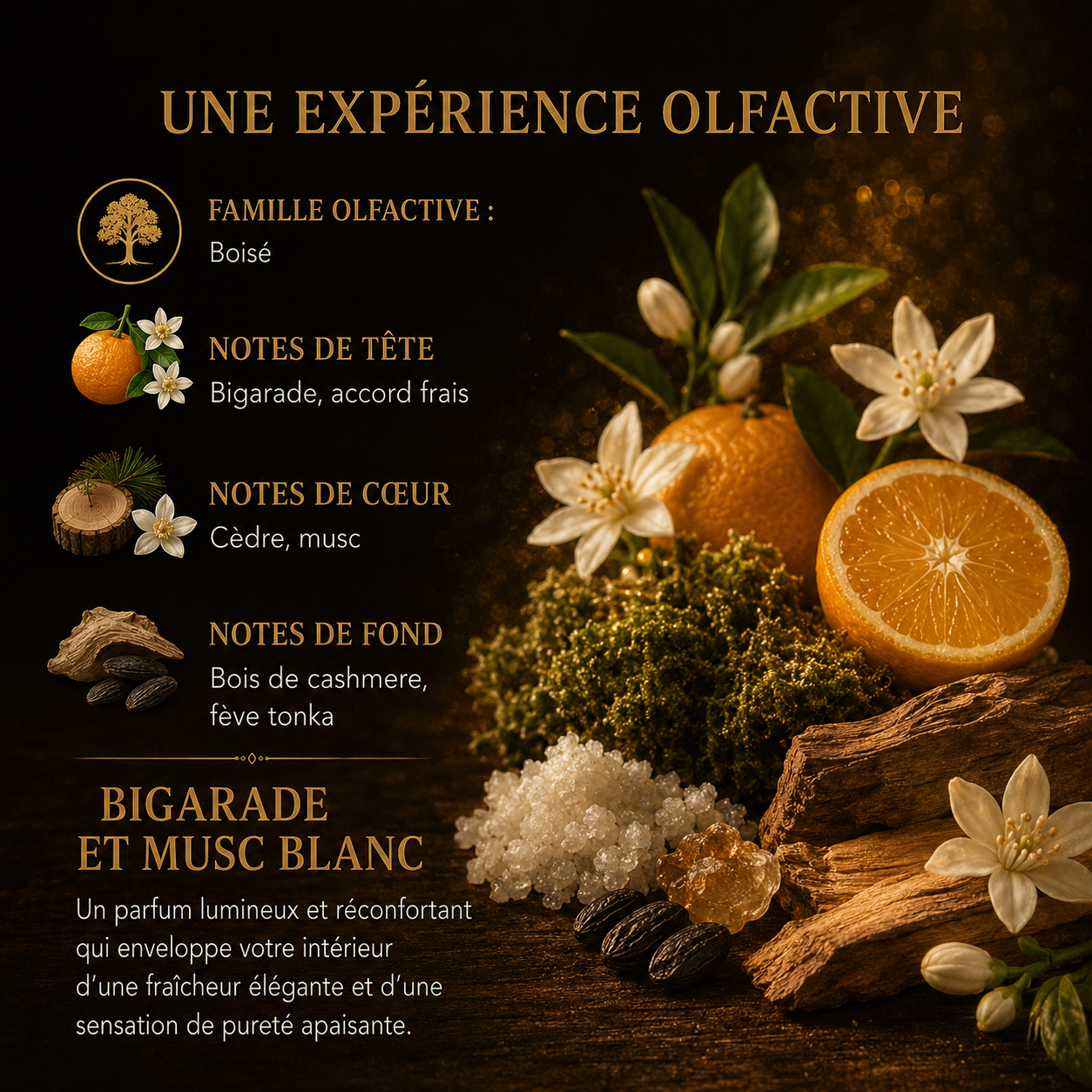 Fondant parfumé Bigarade et musc blanc Bakonette Bakougie — vue complémentaire 5