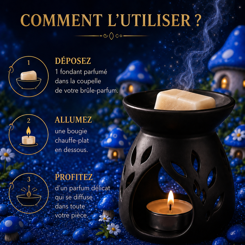 Fondant parfumé Bonbon bleu Bakonette Bakougie — vue complémentaire 3