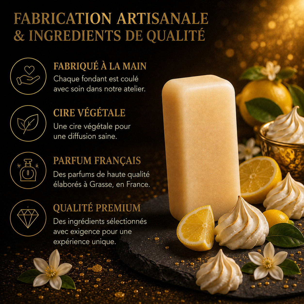 Fondant parfumé Citron meringué Bakonette Bakougie — vue complémentaire 4