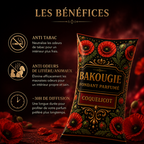 Fondant parfumé Coquelicot Bakonette Bakougie — vue complémentaire 2