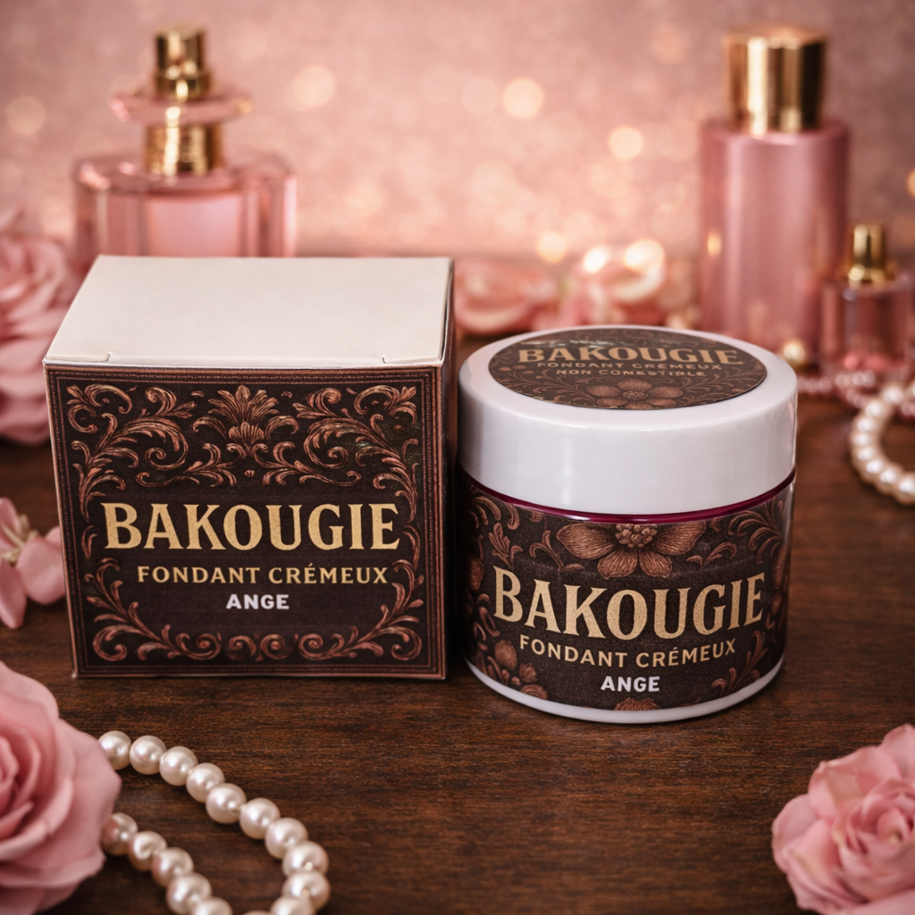 Fondant parfumé crémeux Ange luxe féminin Bakougie