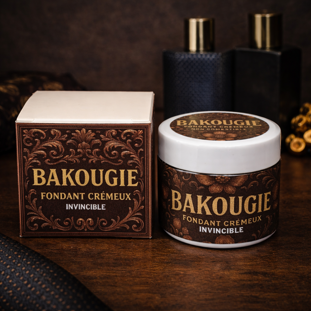 Fondant parfumé crémeux Invincible luxe masculin Bakougie