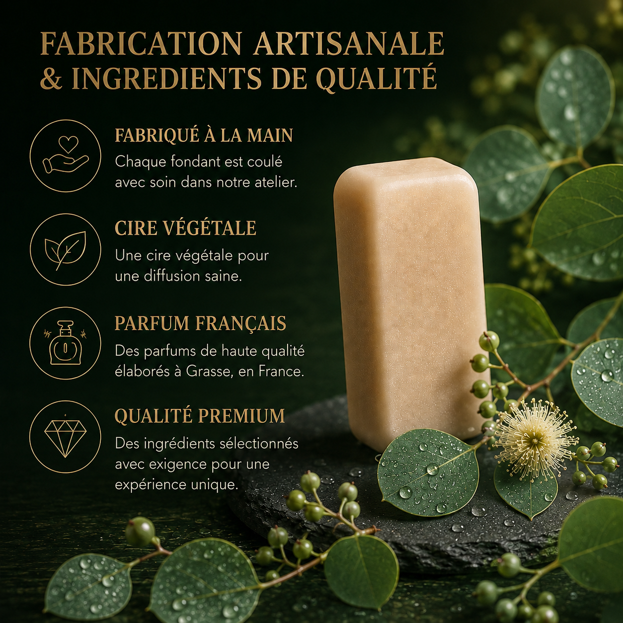 Fondant parfumé Eucalyptus Bakonette Bakougie — vue complémentaire 4