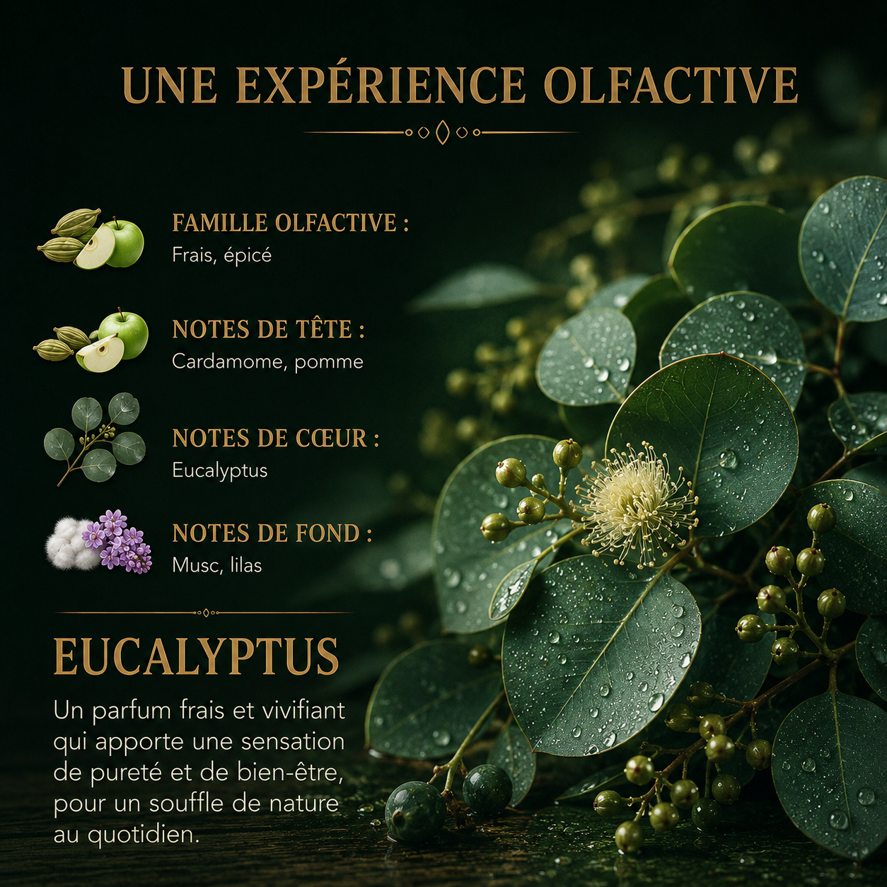 Fondant parfumé Eucalyptus Bakonette Bakougie — vue complémentaire 5