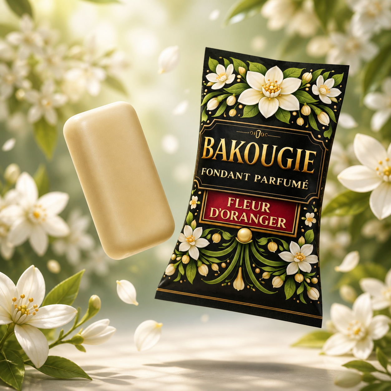 Fondant parfumé Fleur d’oranger Bakonette Bakougie