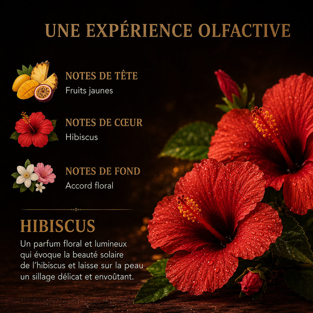 Fondant parfumé Hibiscus Bakonette Bakougie utilisé avec un brûle-parfum