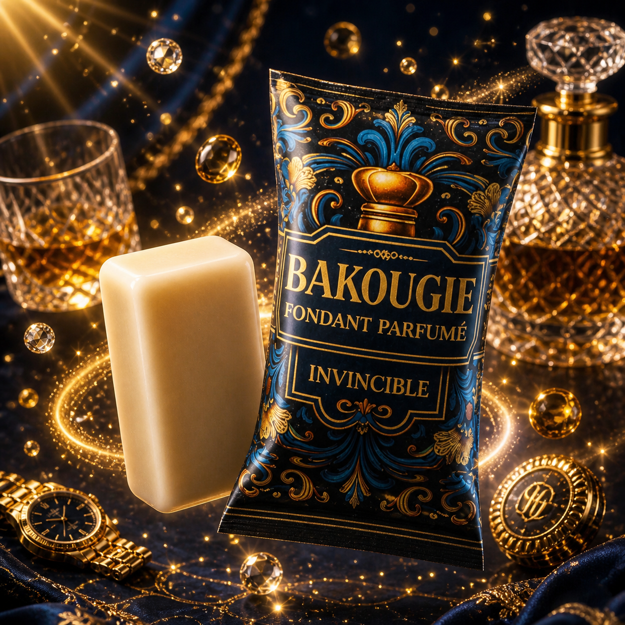 Fondant parfumé Invincible Bakonette de luxe Bakougie