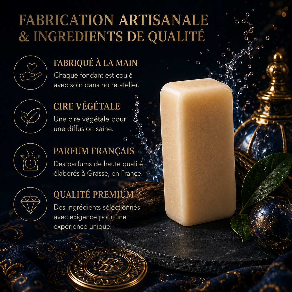 Fondant parfumé Invincible Bakonette de luxe Bakougie — fabrication artisanale