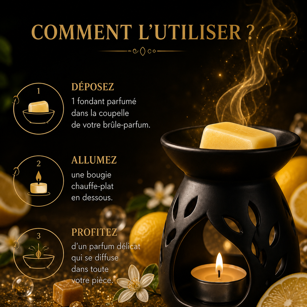 Fondant parfumé Limoncello Bakonette Bakougie — ambiance citronnée et gourmande