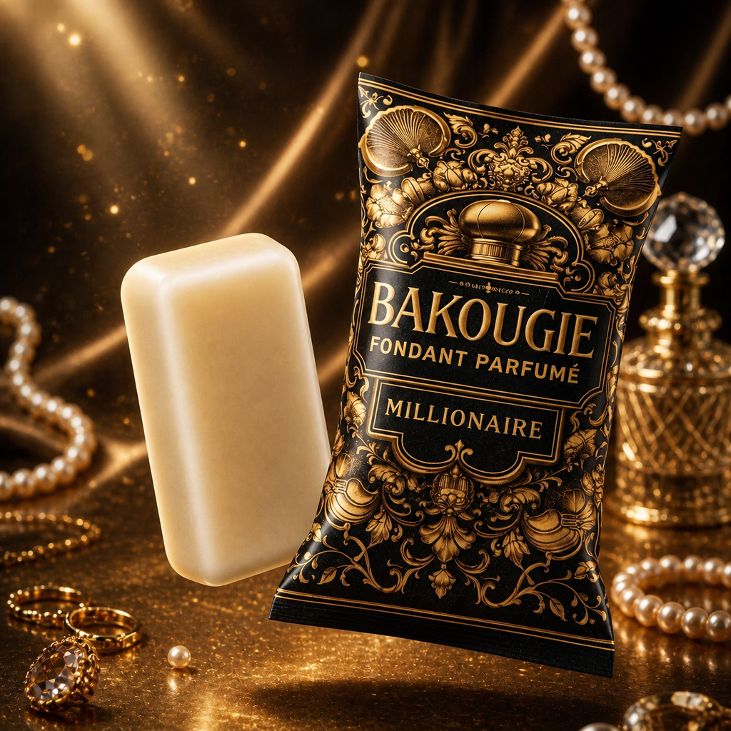 Fondant parfumé Millionnaire Bakonette de luxe Bakougie
