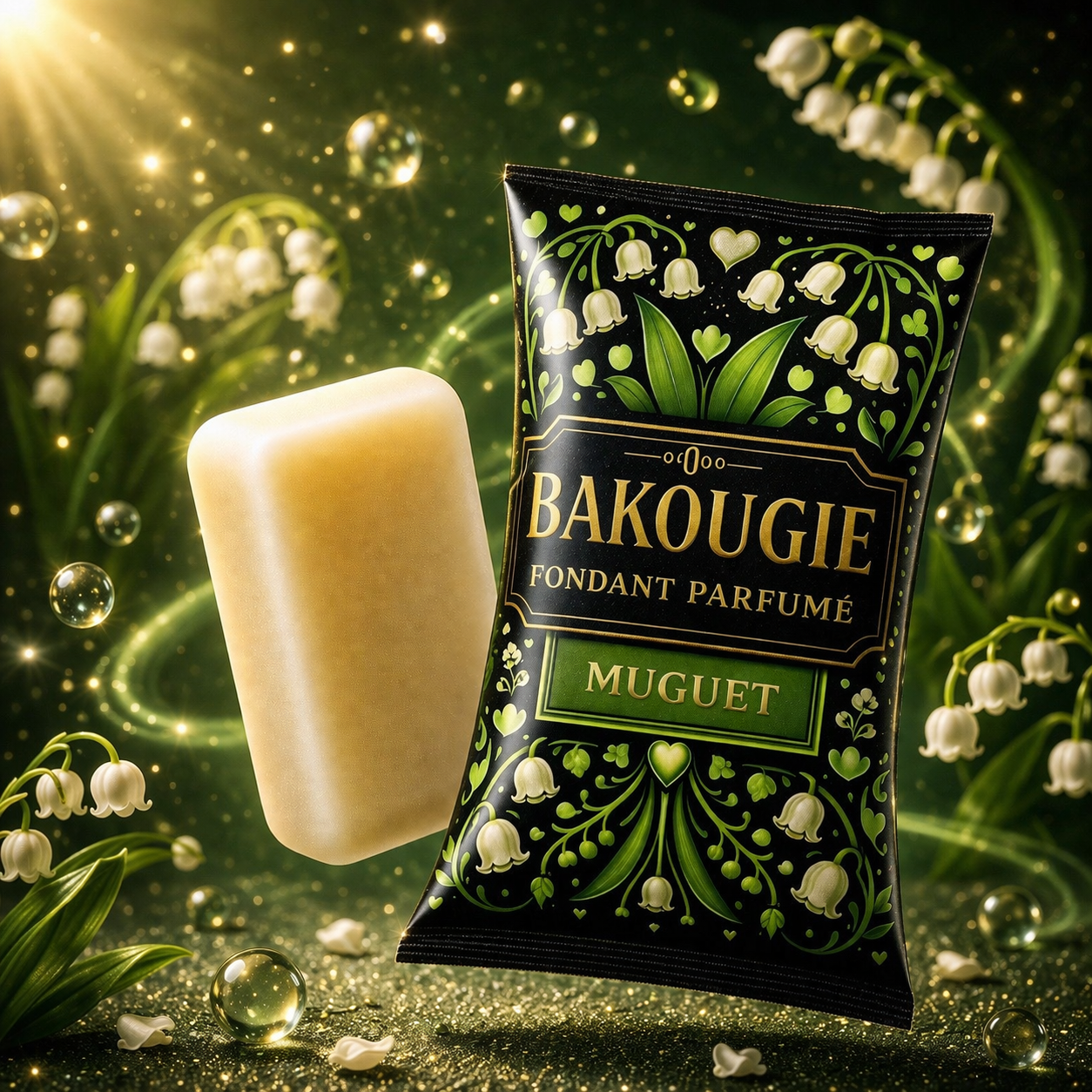 Fondant parfumé Muguet Bakonette Bakougie