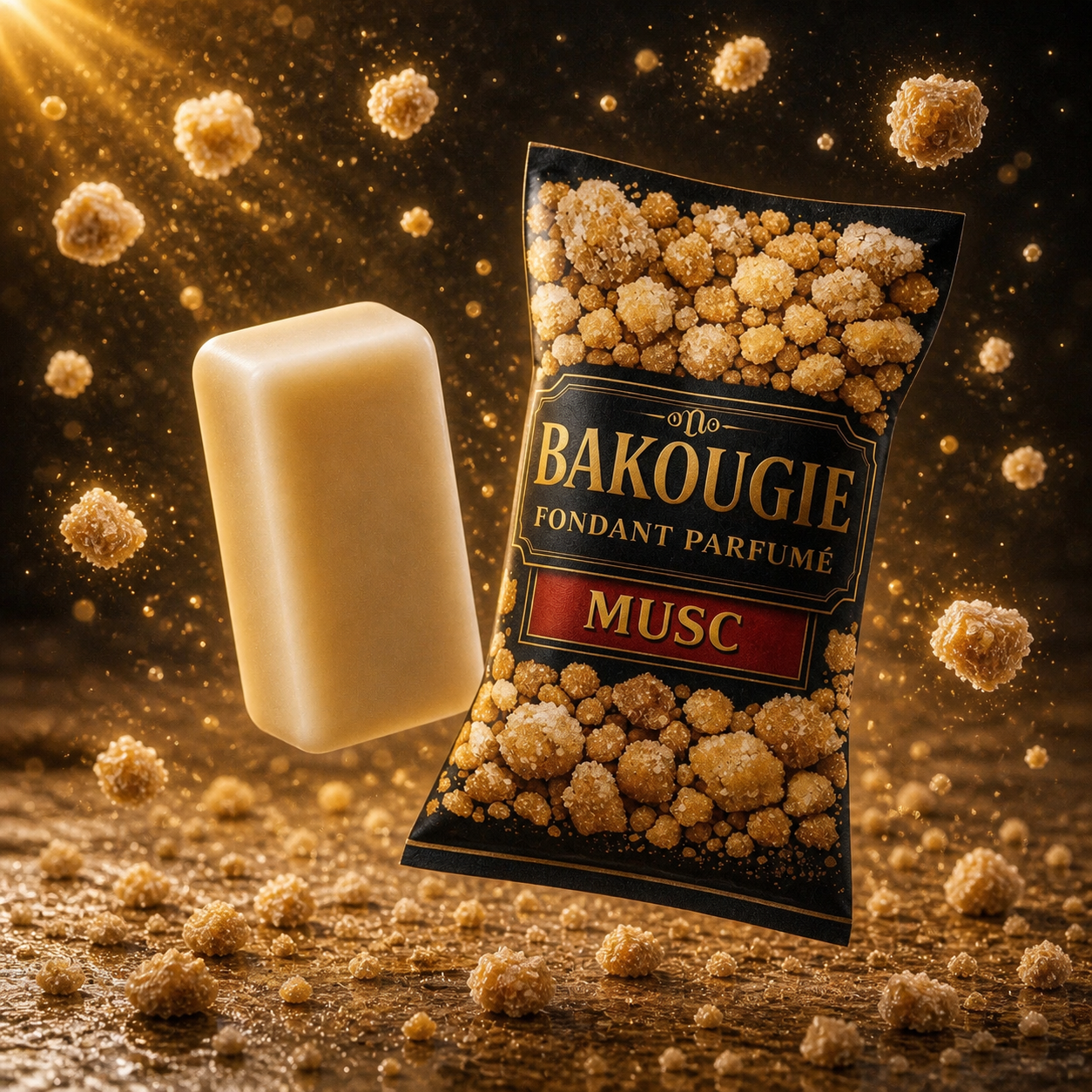 Fondant parfumé Musc Bakonette Bakougie