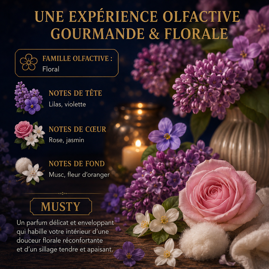 Fondant parfumé Musty Bakonette Bakougie — fabrication artisanale