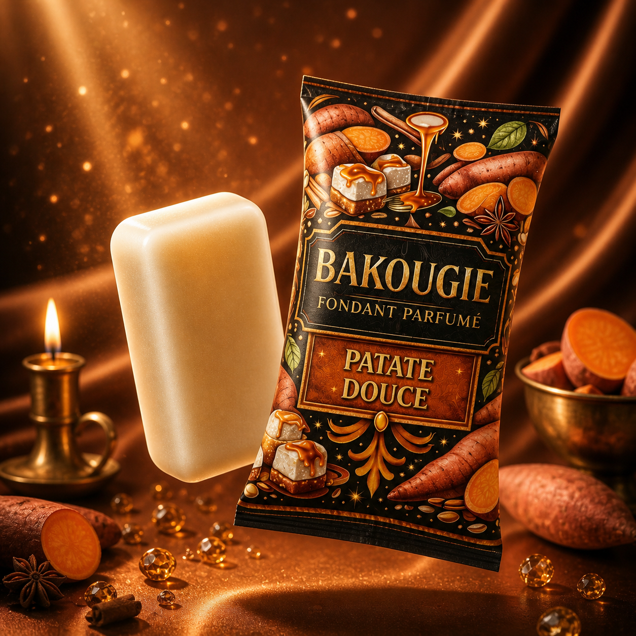 Fondant parfumé Patate douce Bakonette Bakougie