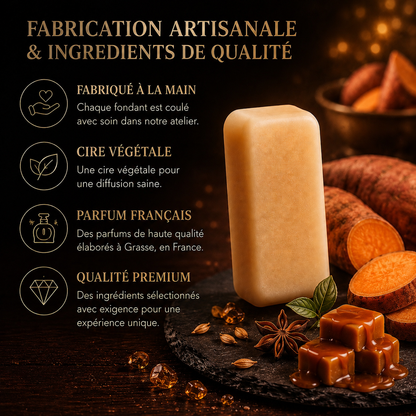 Fondant parfumé Patate douce Bakonette Bakougie — fabrication artisanale