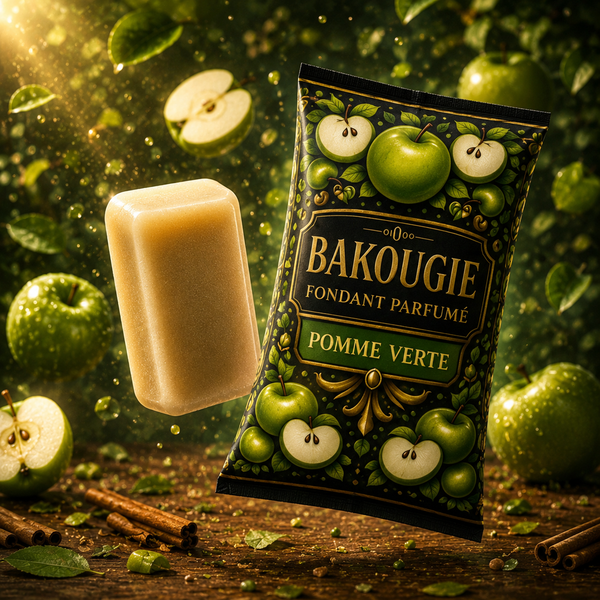 Fondant parfumé Pomme verte Bakonette Bakougie