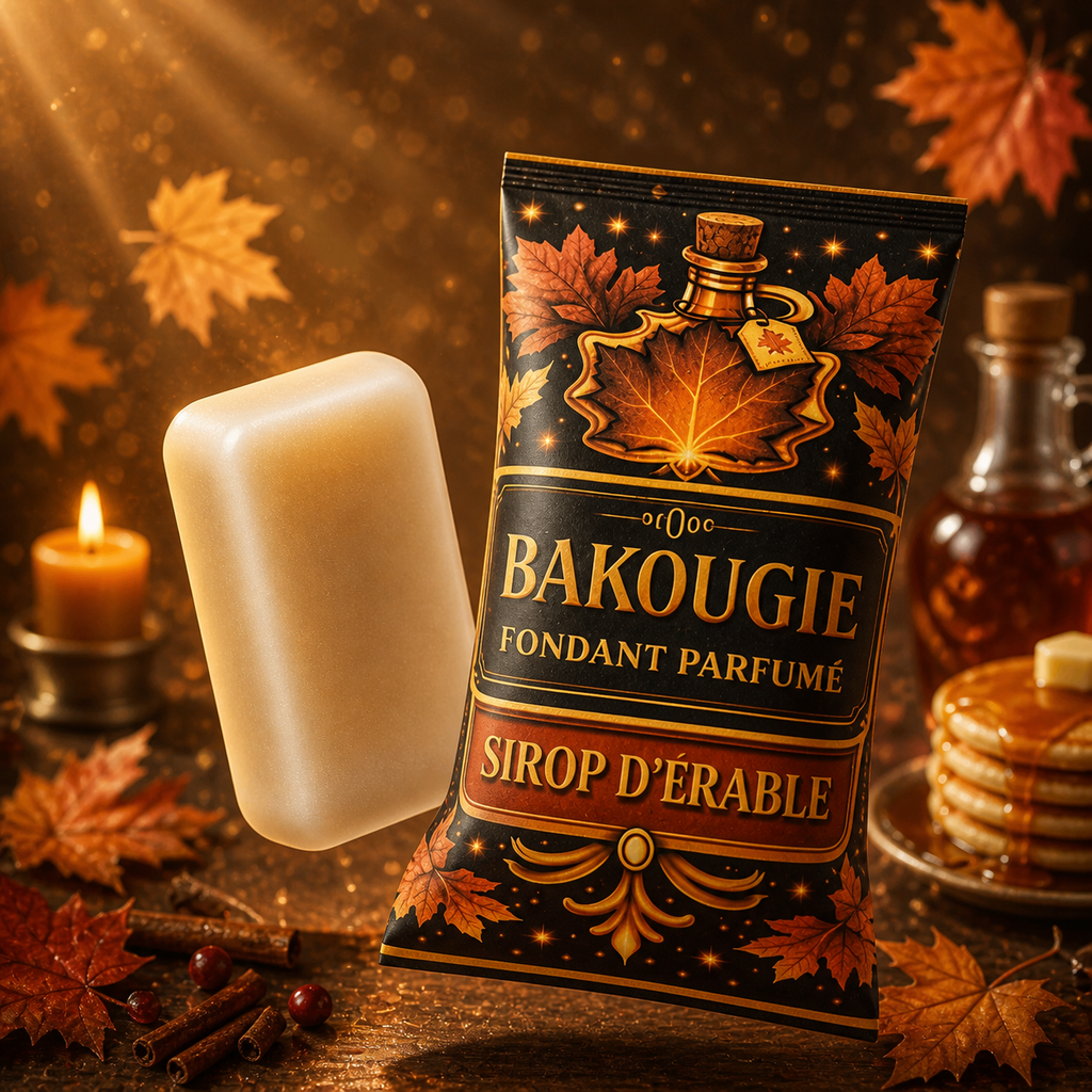 Fondant parfumé Sirop d’érable Bakonette Bakougie