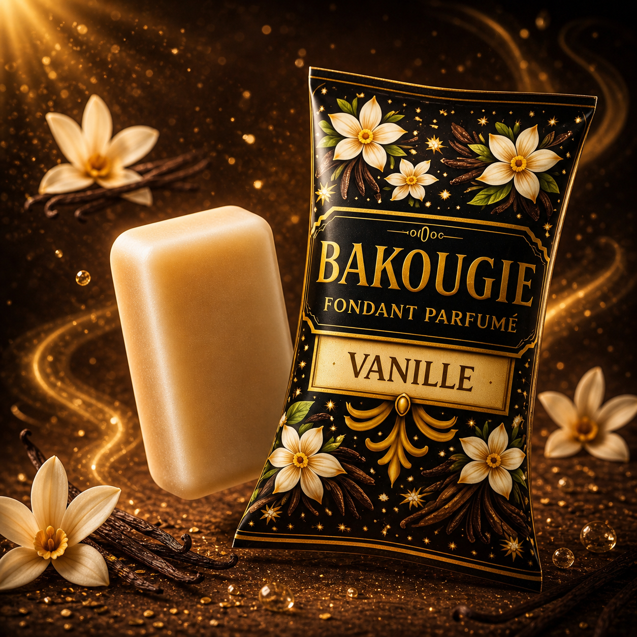Fondant parfumé Vanille Bakonette Bakougie