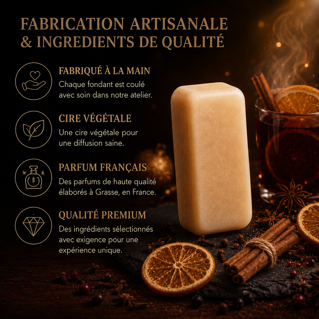 Fondant parfumé Vin chaud Bakonette Bakougie — fabrication artisanale française